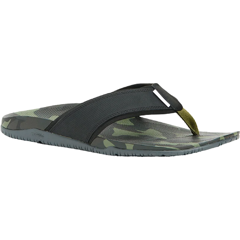 XTRATUF® Men's Auna Black & Camo Slip Resistant Sandal AUNM000