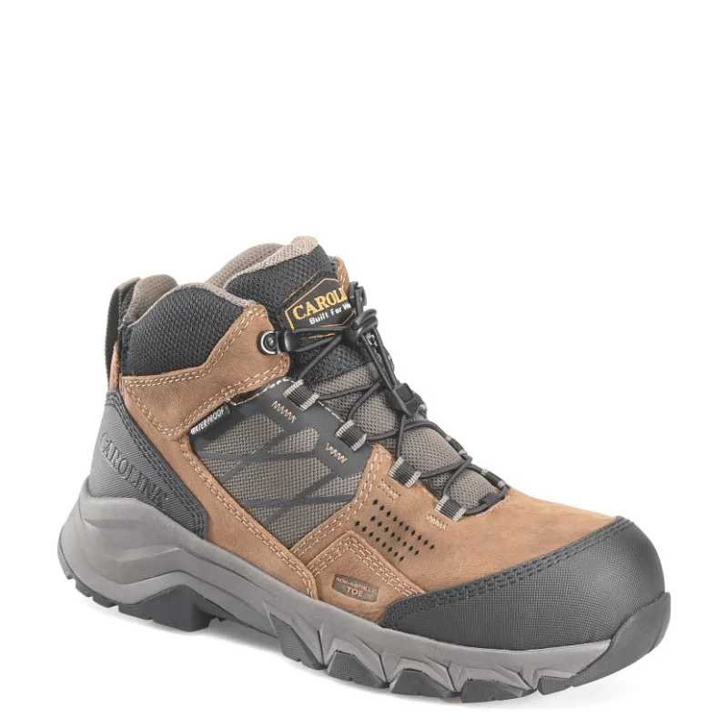 Carolina Men's Ironhide Brown EZ Entry Waterproof Composite Toe Hiker Boots CA5553