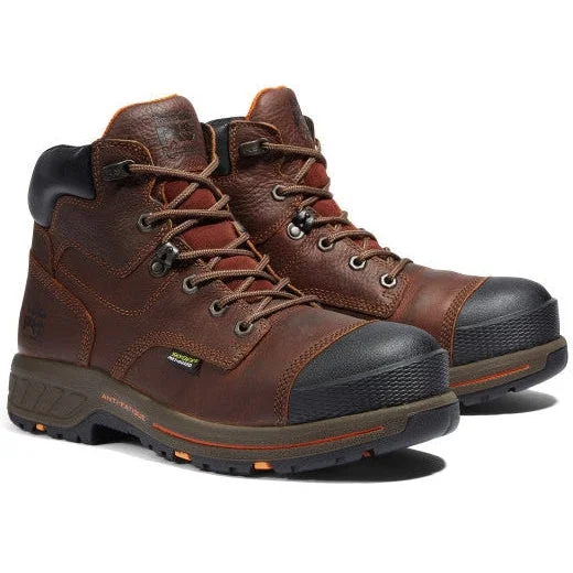 Timberland Pro Men's Helix Hd Met Guard CT Work Boot -Brown- TB0A1VXG214