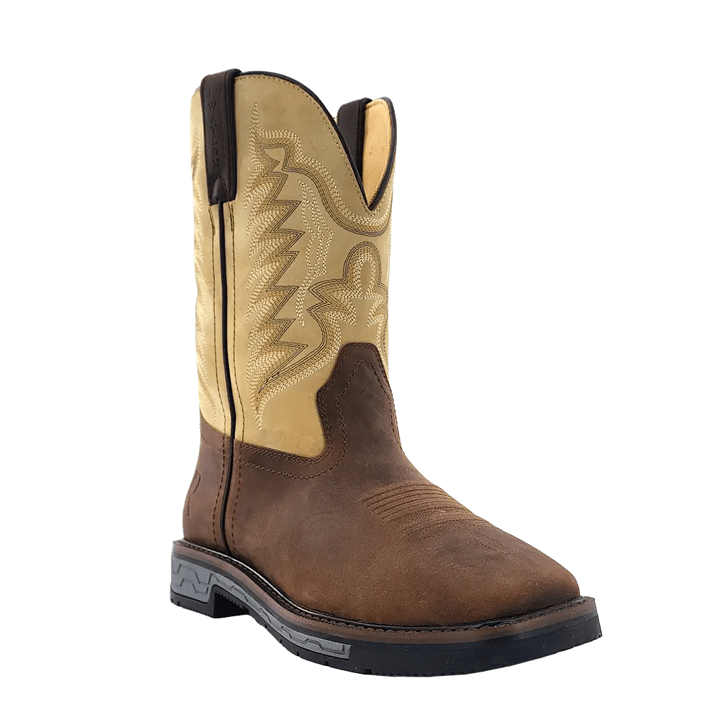 R. Watson Men’s Walnut Cowhide Wide Square Work Boot RW1803