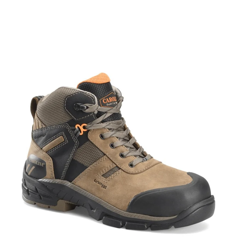 Carolina Men's Duke Brown Waterproof Composite Toe Hiker Boots CA5548