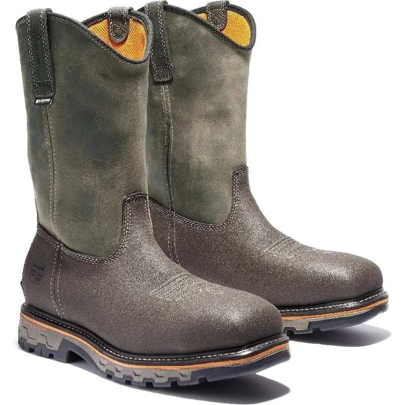 Timberland Pro Men's True Grit Comp Toe WP Pull-On Work Boot- TB1A2297214