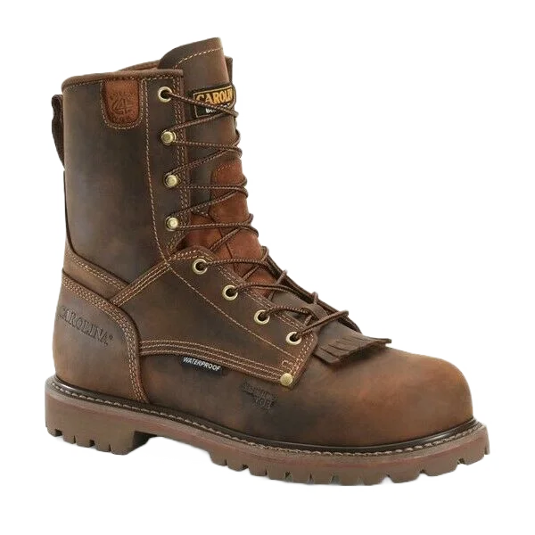 Carolina® Men's 8" 28 Series Comp Toe Waterproof Work Boots CA8528