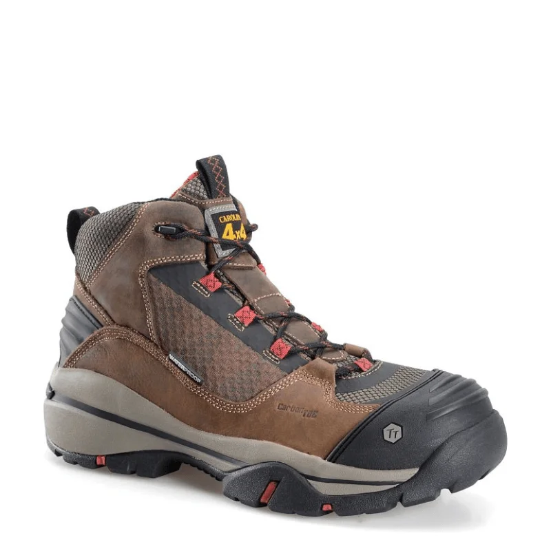 Carolina Men's Extension Dark Brown Waterproof Carbon Composite Toe Hiker Boots CA4551