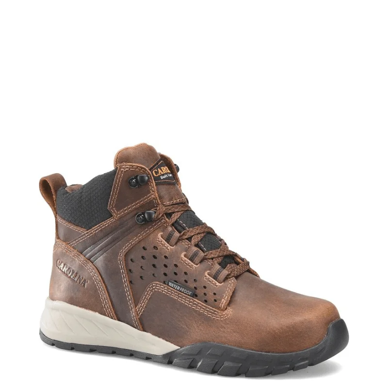 Carolina Men's Energy Brown Waterproof Composite Toe Hiker Boots CA5592