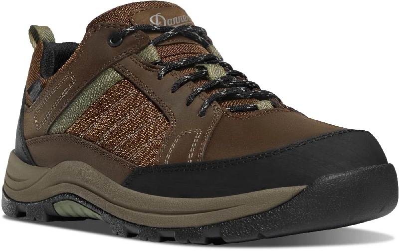 Danner Men's Riverside Brown/Green Soft Toe Work Shoe 15343