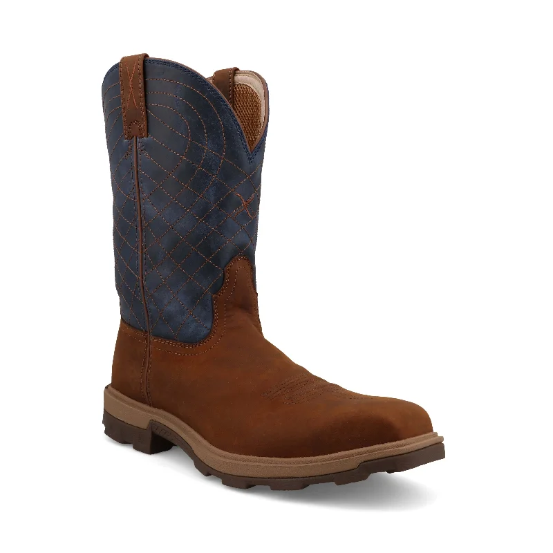 Twisted X Men's Mocha & Denim UltraLite X Work Boot MULN004