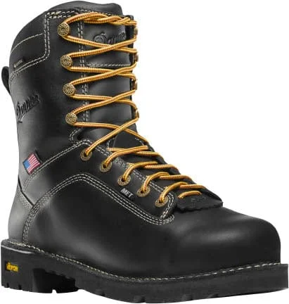 Danners Men's Quarry USA Black MET/AT Hiking Boots 17310