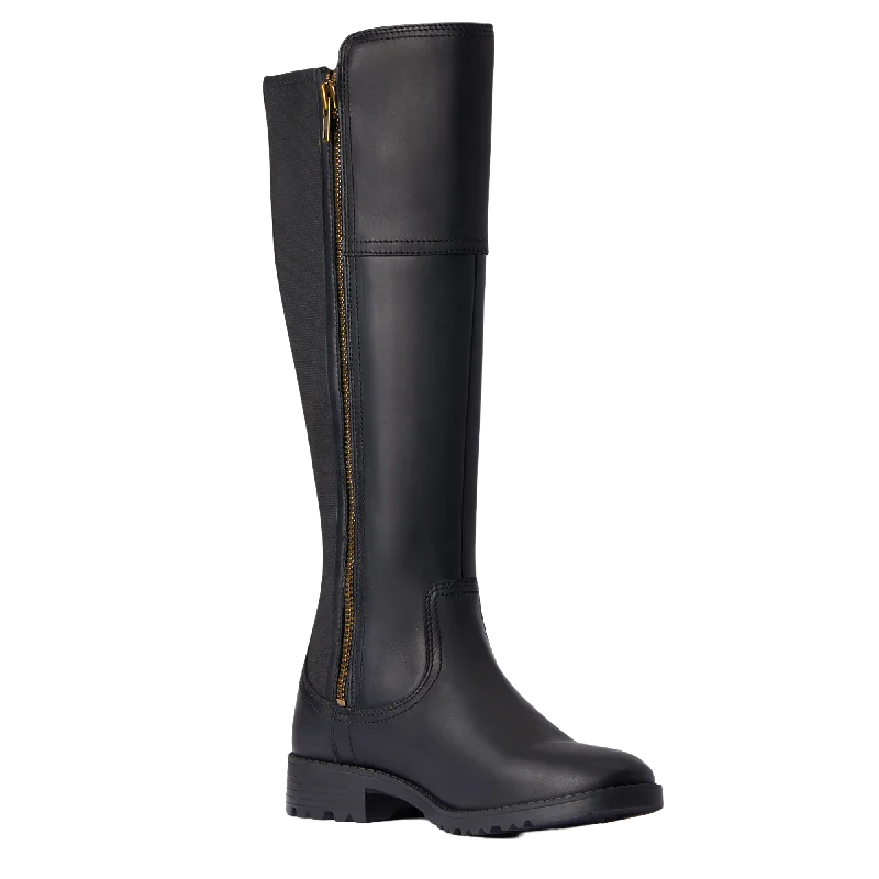 Ariat Ladies Sutton II Waterproof Black Tall Boots 10038289