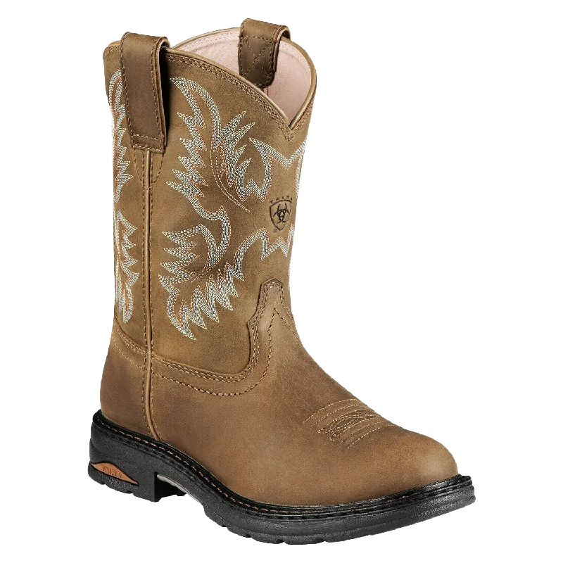 Ariat Ladies Tracey Composite Toe Dusted Brown Work Boot 10008634