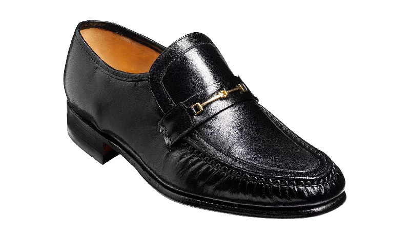 Men's loafers with a memory foam insoleLaurie - Black Kid