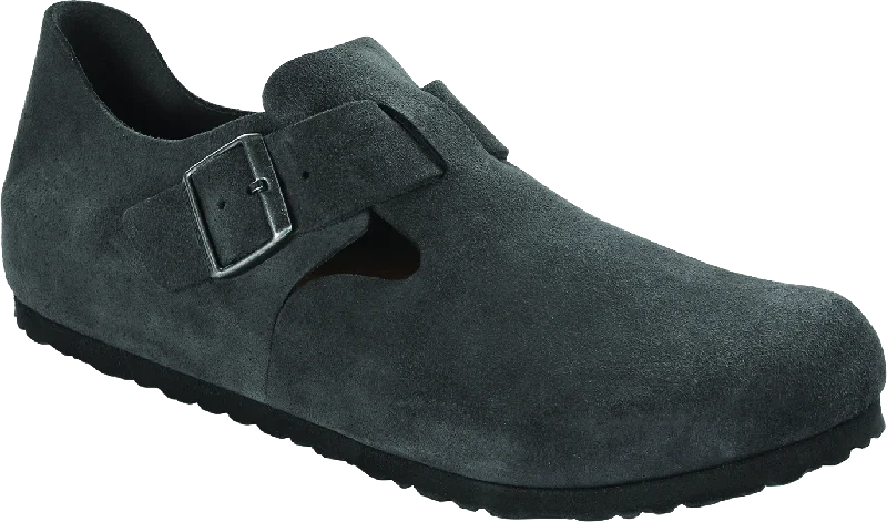 Gunmetal Suede