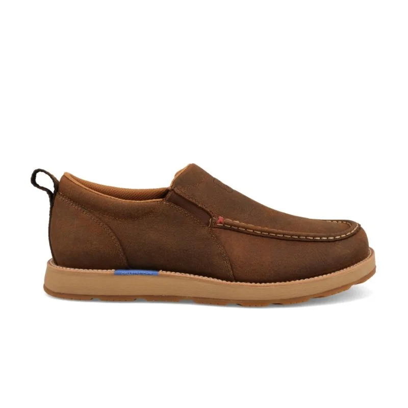 Men's loafers with a decorative buckleTwisted X Men's MCAX004 - Tawny Brown