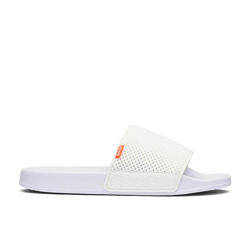 Waterproof men's sandals for water activitiesLounge PL Slide (White)