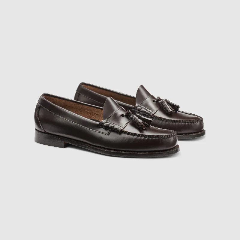 Men's loafers with a memory foam insoleMENS LENNOX LEATHER TASSEL WEEJUNS LOAFER