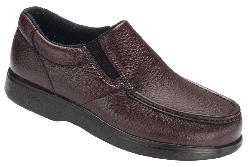 Men's loafers with a moc - toe designSAS Side Gore