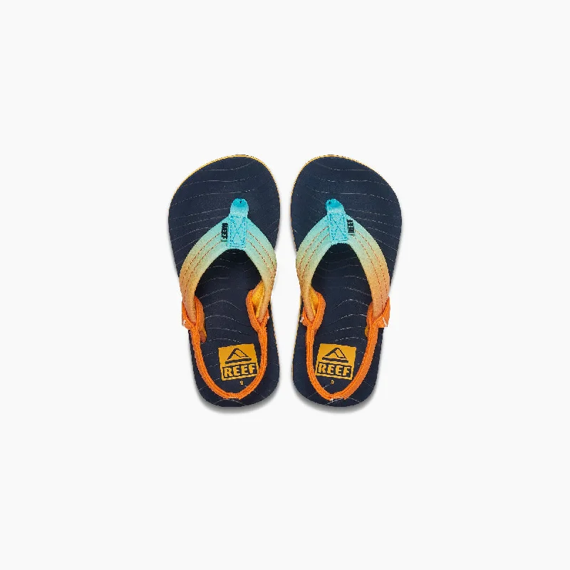 Men's sandals with a toe post designBoys' Reef Toddler Ahi Sun and Sea Sandals