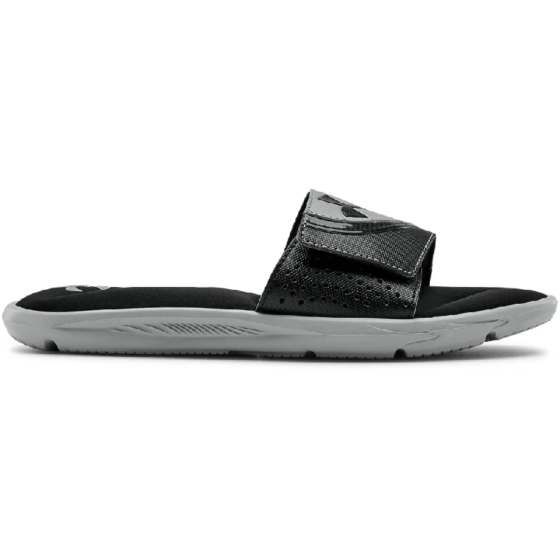 Men's sandals with a decorative buckle or charmBoys' Under Armour Youth Ignite VI Slide