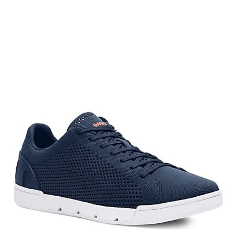 Men's sandals with a rubber sole for tractionBreeze Tennis Knit Sneaker (Navy)