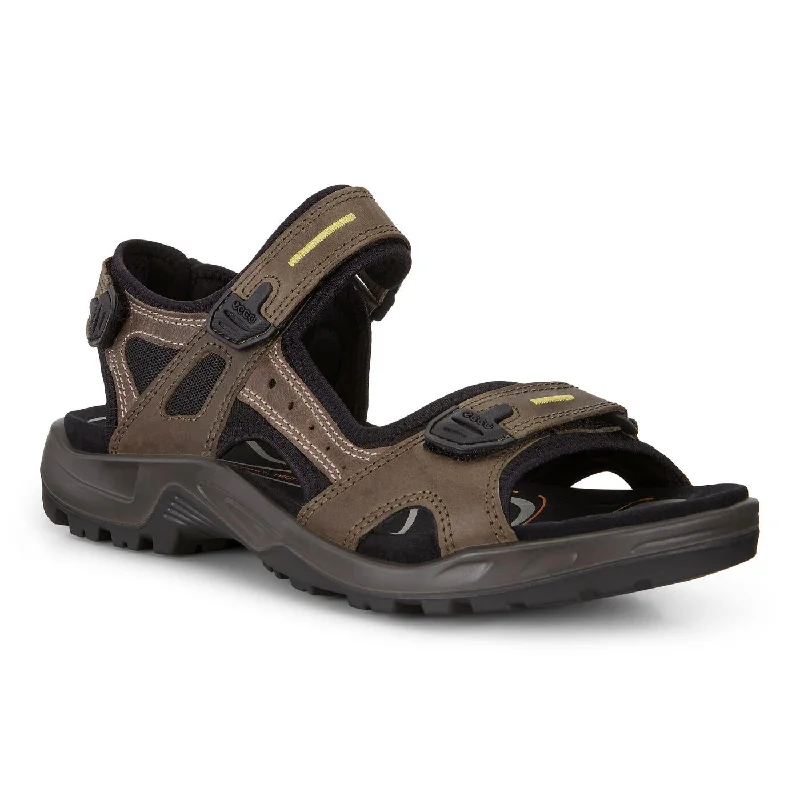 Men's sandals with a pointed toe for a stylish lookEcco men's 069564-56396 Yucatan sandal tarmac/moon rock (size 47)