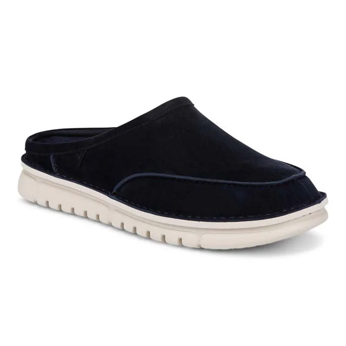 Men's loafers with a memory foam insoleMens Vionic Uptown Clog in Navy