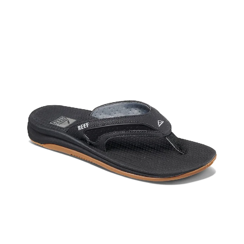 Flip - flop style men's sandals for beach wearMens Flex - Black/Silver