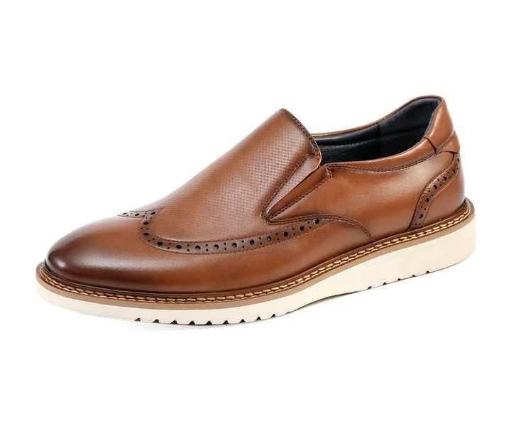 Suede men's loafers for a soft and luxurious feelClyde Cognac