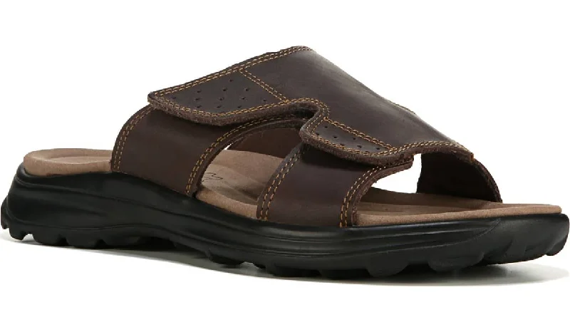 Men's sandals with a leather lining for comfortTampa Brown Leather