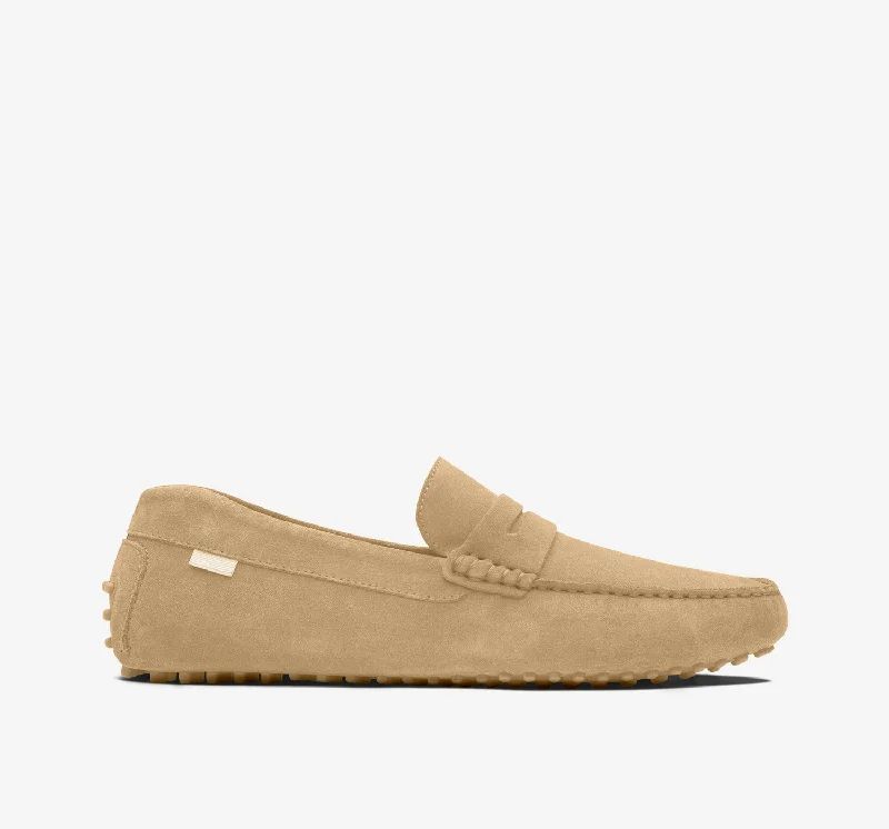 Men's loafers with a rubber sole for durabilityDriver | Sand