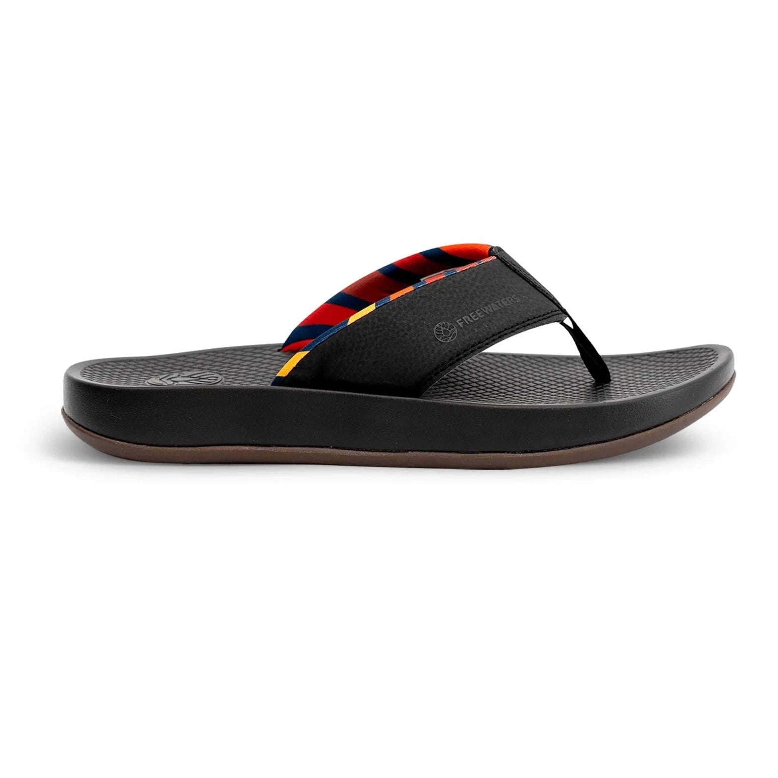 Men's sandals with a cushioned footbedFreewaters Cloud 9 Men's Super Soft Sandals - Black