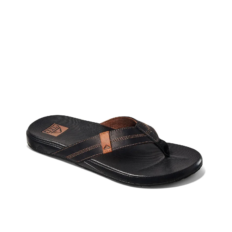 Men's sandals with a durable outer soleMens Cushion Phantom Le - Coffee Black