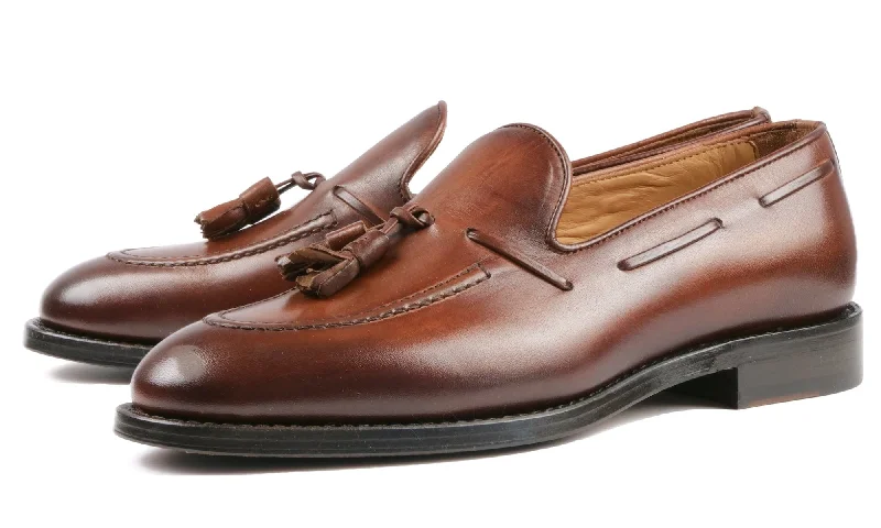 Men's loafers with a cushioned footbedHenley Tassel Loafer Tan