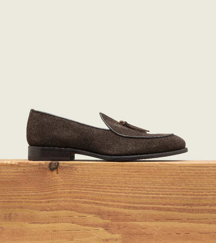 Men's leather loafers with a penny slotGavin