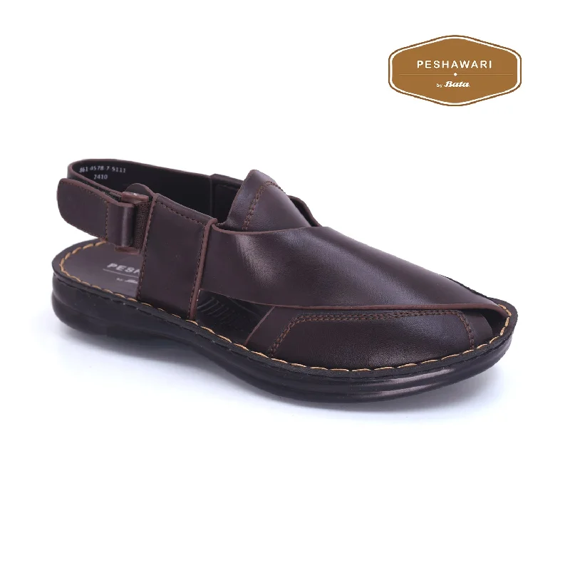 Men's sandals with a wide strap for supportPeshawari - Men