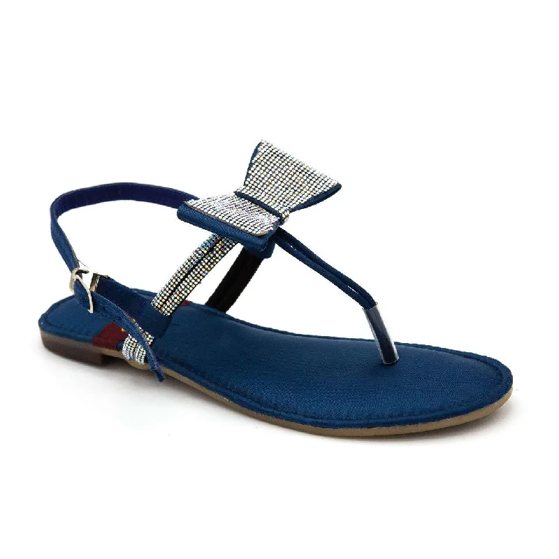 Men's sandals with a buckle closurebeads bow sandal