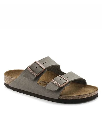 Men's sandals with a decorative buckle or charmBIRKENSTOCK ARIZONA BFBC STONE