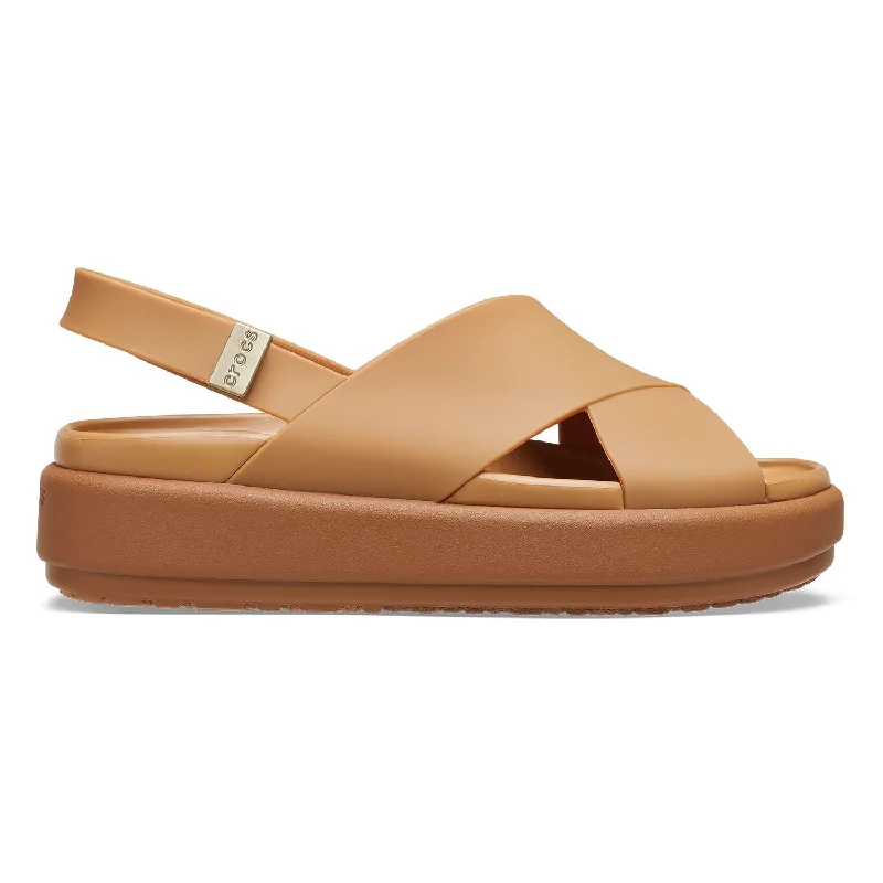 Men's sandals with a padded heelBrooklyn Luxe Cross Strap