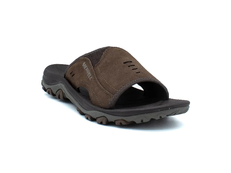 Men's sandals with a stretchy strap for a better fitMERRELL Huntington