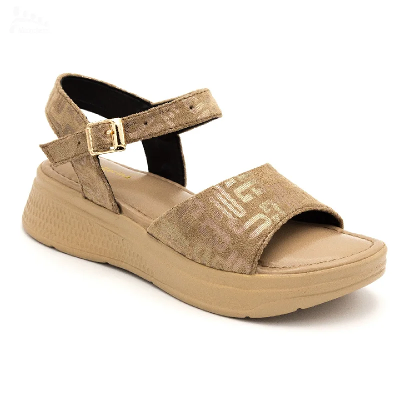 Men's sandals with a contrast stitching detailM0159 alpha sandal