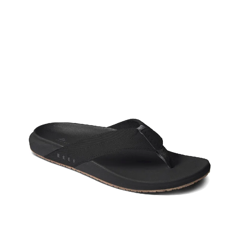 Men's sandals with a toe post designMens Raglan  - Black / Gum