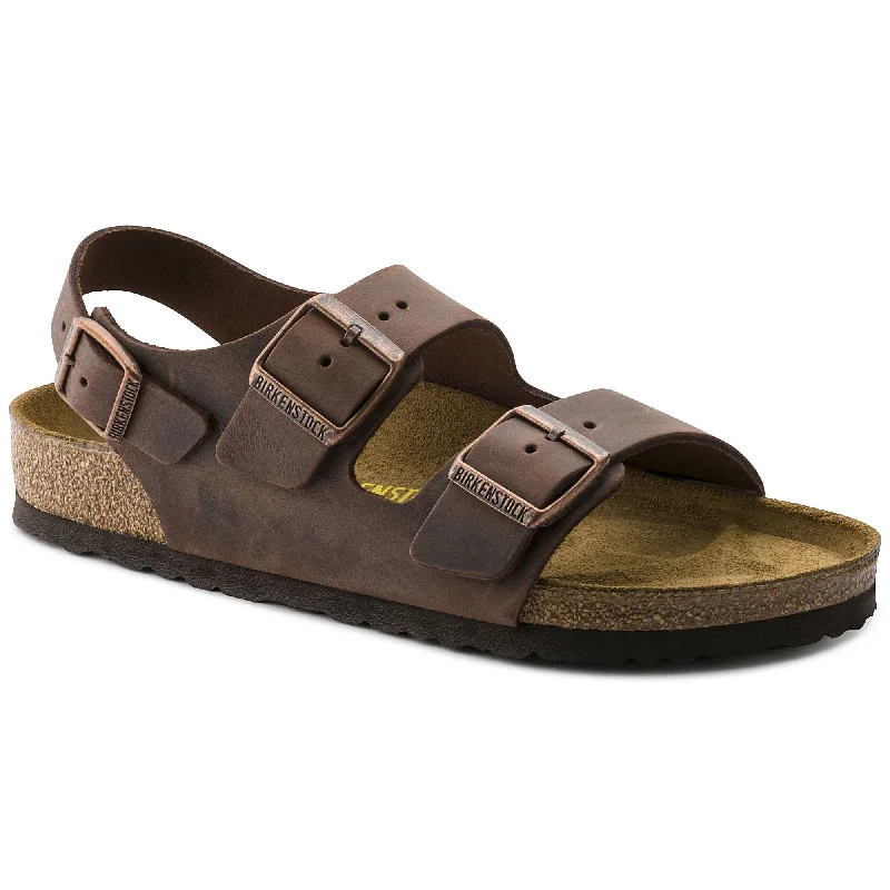 Flip - flop style men's sandals for beach wearMilano Oiled Leather