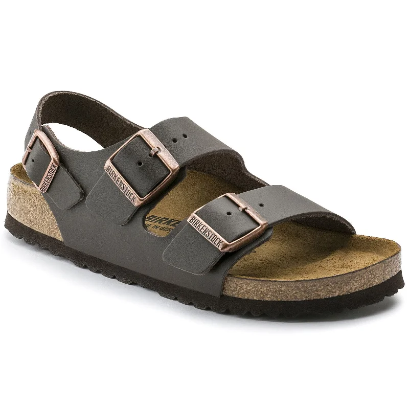 Waterproof men's sandals for water activitiesMilano Natural Leather