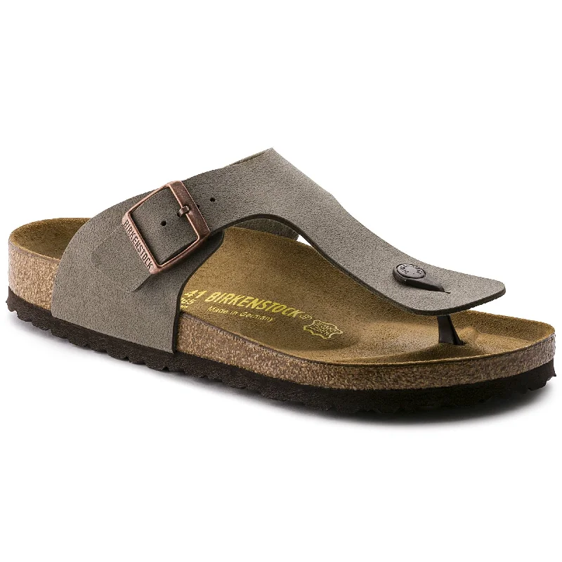 Men's sandals with a wide strap for supportRamses Birko-Flor Nubuck