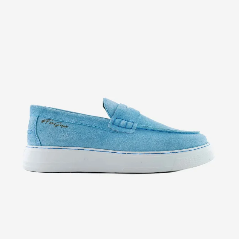 Light Blue Suede