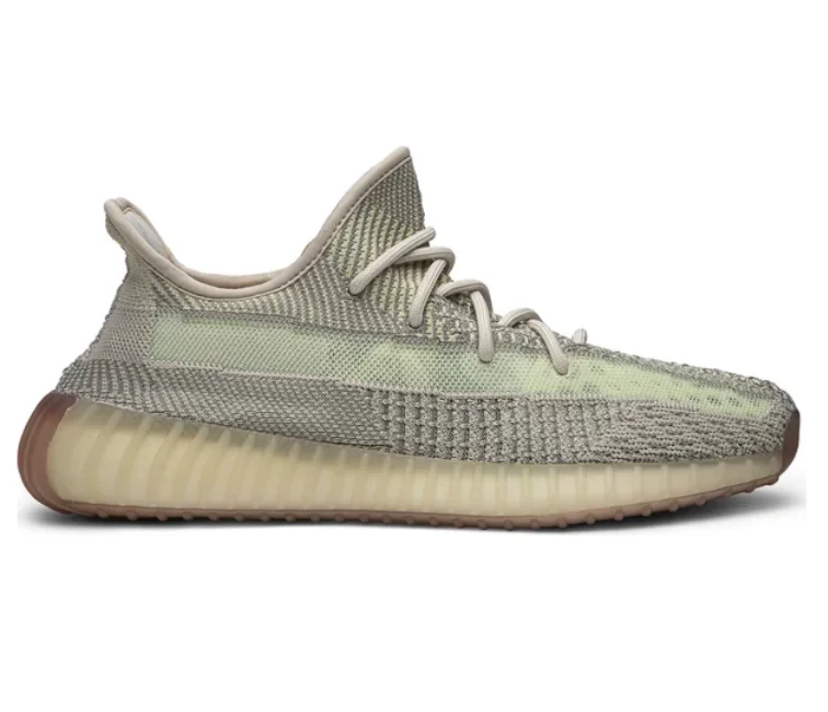 Men's shock - absorbing trail running sneakersAdidas Yeezy Boost 350 V2 (Citrin Non-Reflective)