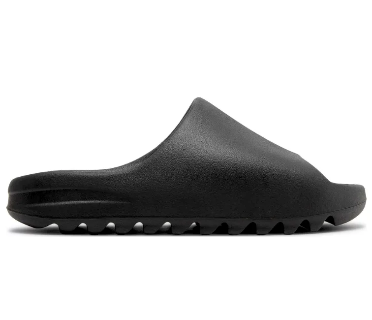 Men's leather - and - mesh combination sneakers for style and functionAdidas Yeezy Slide (Onyx)