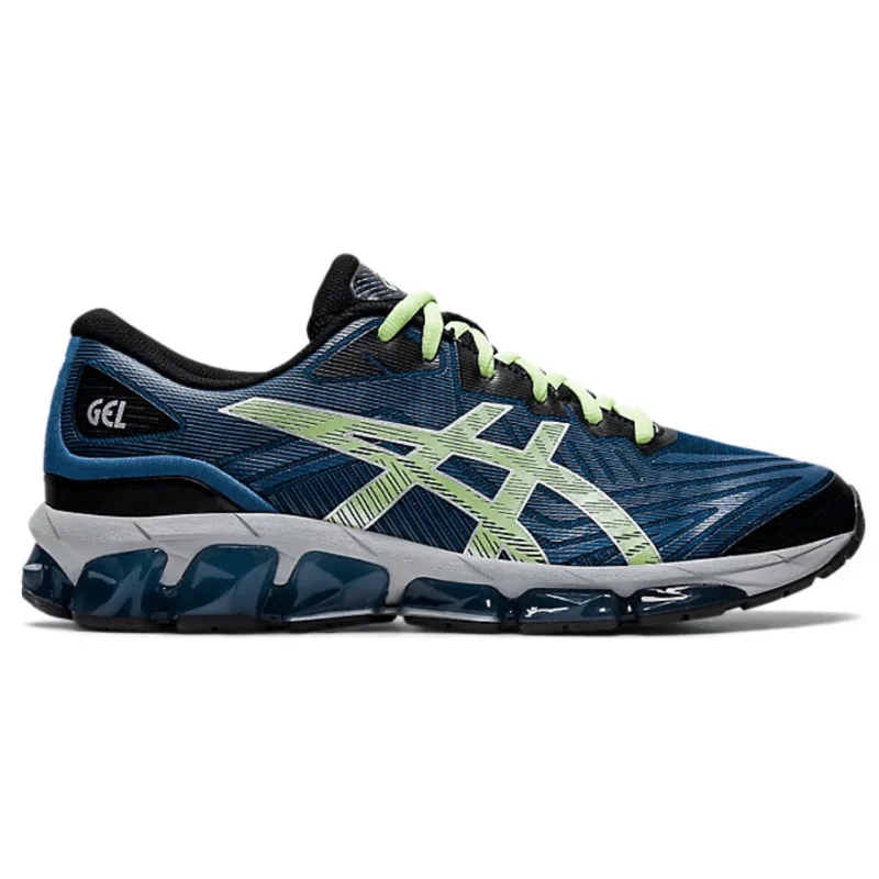 Men's affordable yet stylish sneakers for everyday wearMen’s Asics Gel-Quantum 360 VII 7 ‘Light Indigo/Lime Green’