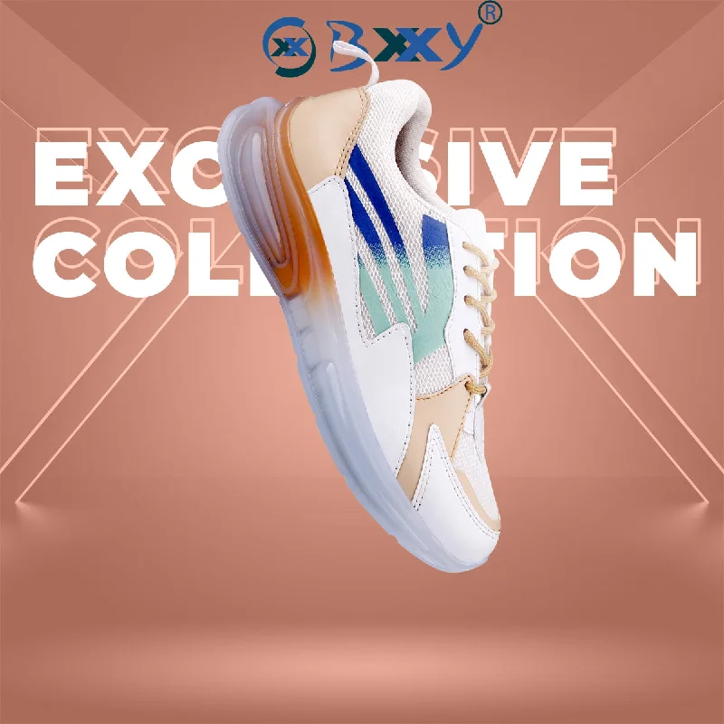 Men's fashion - forward sneakers with a unique tongue designBxxy's Exclusive Sports Shoes for Men