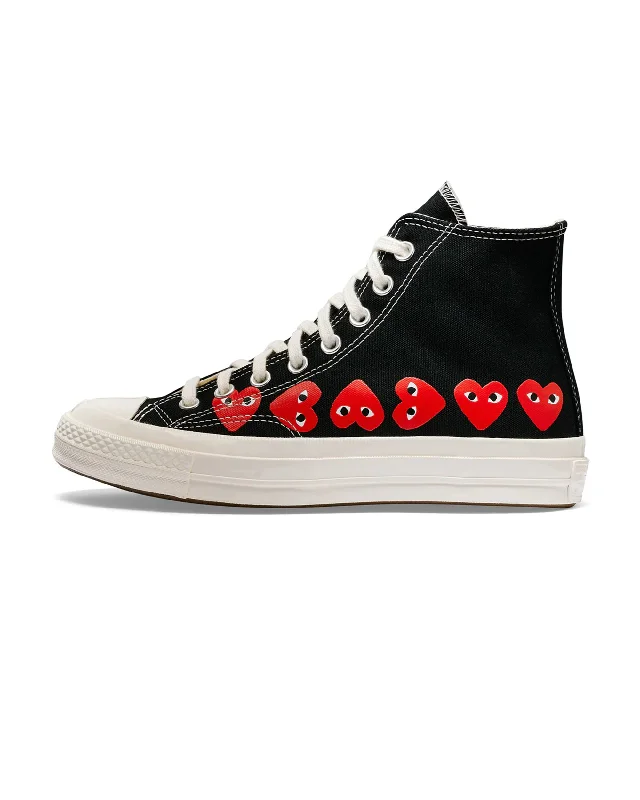 Men's camo - print sneakers for an edgy styleConverse CT70 High Multi Heart - Black / Red