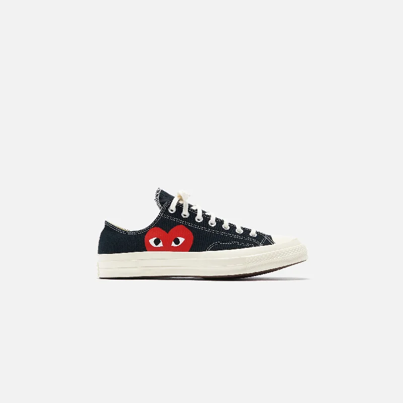 Men's neon - colored sneakers for a bold statementConverse x Comme des Garçons CDG Play Chuck Taylor Low - Black